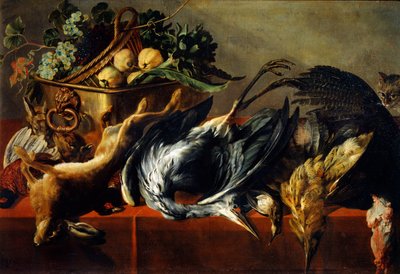 Stilleben med en ebenholtskista, 1600-talet av Frans Snyders or Snijders