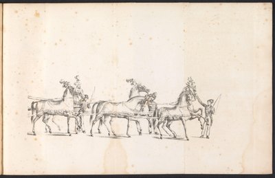 Spännvidden av den första flöten i processionen för Saint Rombout, 1825 av Frans Vervloet