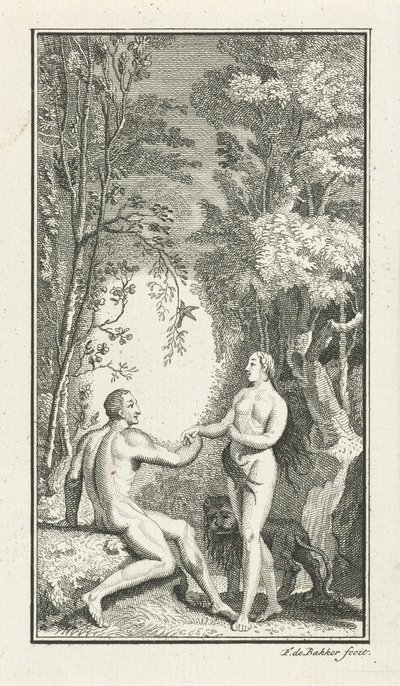 Adams och Evas äktenskap av Frans de Bakker