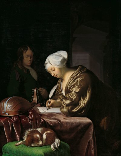 Brevskrivaren Brevskrivaren av Frans van Mieris (I)