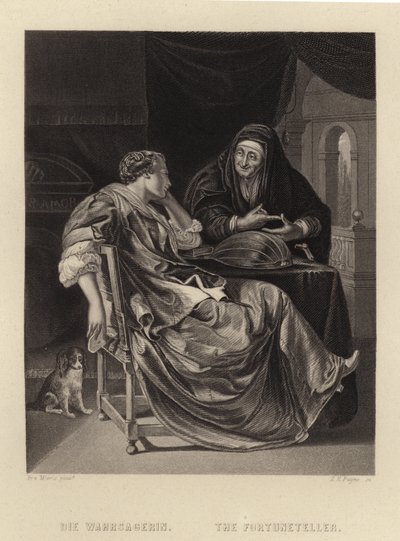 Spåmannen av Frans van Mieris