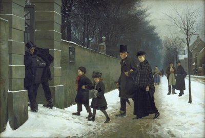 En begravning av Frants Henningsen