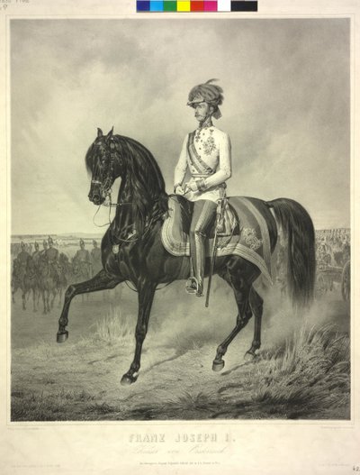 Kejsare av Österrike Franz Joseph I av Franz Adam