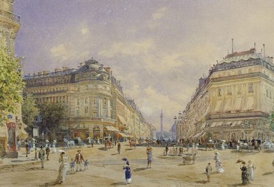 Rue de la Paix, Paris, 1886 av Franz Alt
