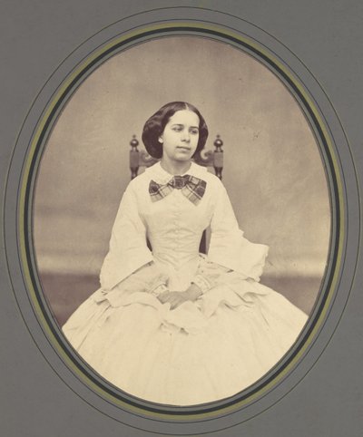 Betty Held, vereh. Solön-Engelsberg, 1850-60-tal. av Franz Antoine