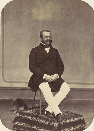 Hofrat Raymond, 1850-60-tal. av Franz Antoine