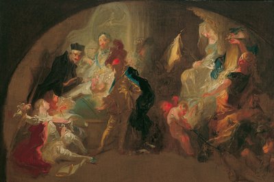 Allegori över utbildningen av en kavaljer av Franz Anton Maulbertsch