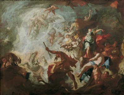 Allegori om guldåldern av Franz Anton Maulbertsch