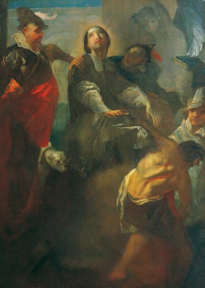 Tillfångatagandet av Johannes av Nepomuk av Franz Anton Maulbertsch