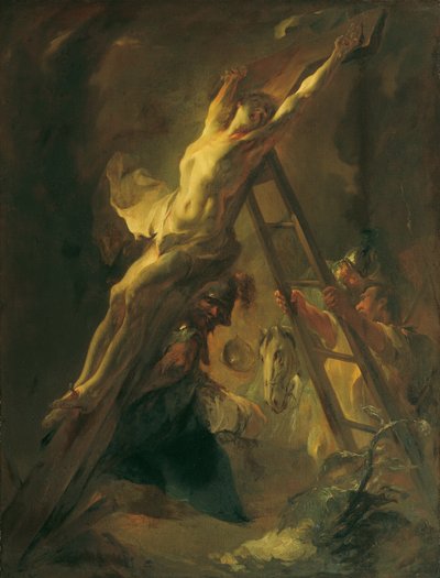 Uppförandet av korset av Franz Anton Maulbertsch