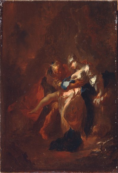 Juda och Tamar av Franz Anton Maulbertsch