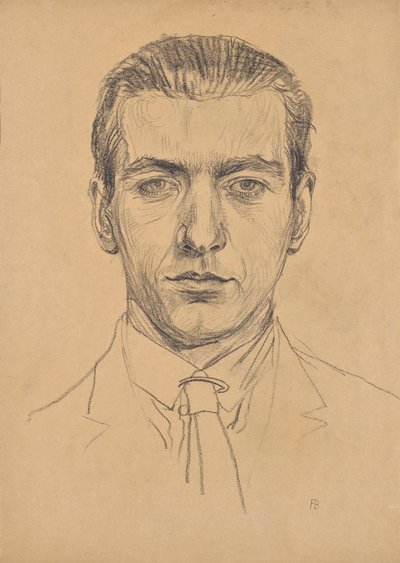 Porträtt av Franz Barwig den yngre av Franz Barwig d. Ä.