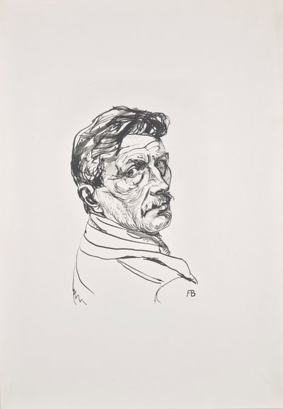 självporträtt av Franz Barwig d. Ä.