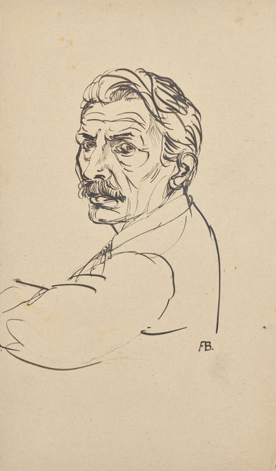 självporträtt av Franz Barwig d. Ä.