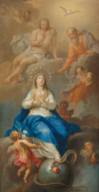 Marias antagande till himlen av Franz Christoph Janneck