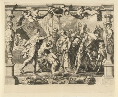 Akilles och Polyxena Samtalet mellan Akilles och Polyxena History of Achilles (serietitel) av Franz Ertinger