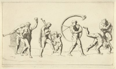 Bacchus triumftåg av Franz Ertinger