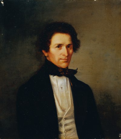 gentleman porträtt av Franz Eybl