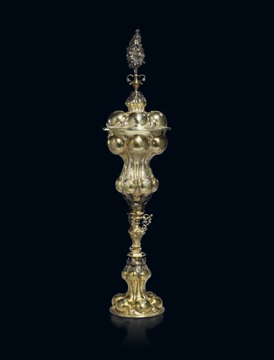 Paketförgylld kopp och lock, 1609-29 av Franz Fischer
