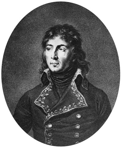 Louis Charles Antoine Desaix alias Desaix de Veygoux (1768-1800) fransk general (gravyr) av Franz Gabriel (1723 1807) Fiesinger