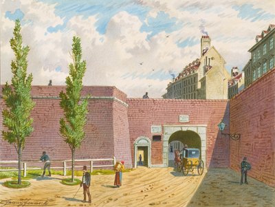 Fischertor i Wien av Franz Gerasch