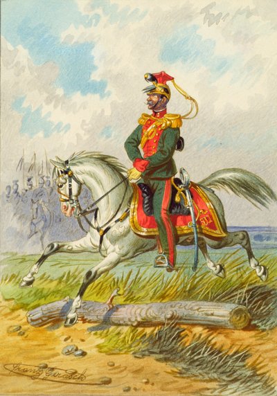 soldat till häst av Franz Gerasch
