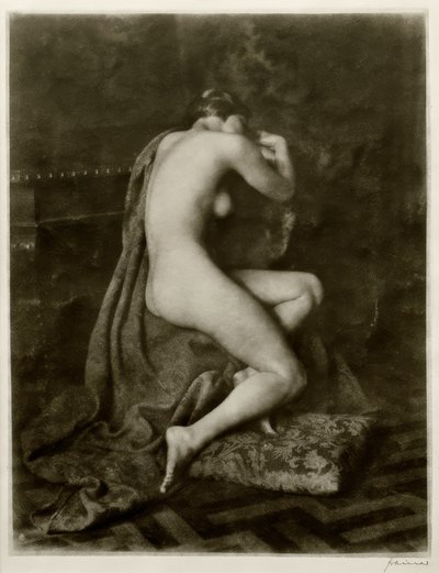 Kvinna naken, ca.1925 av Franz Grainer