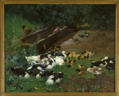 Entenfamilien av Franz Grassel