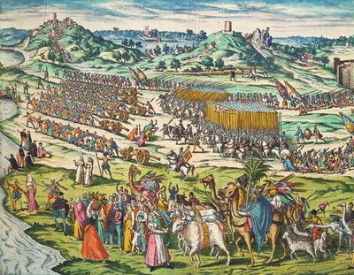 Erövringen av Tunis av Charles V av Franz Hogenberg