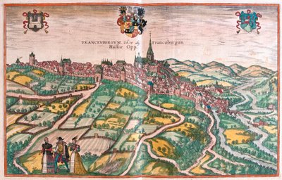 Frankenberg, Nederländerna (gravyr av Franz Hogenberg