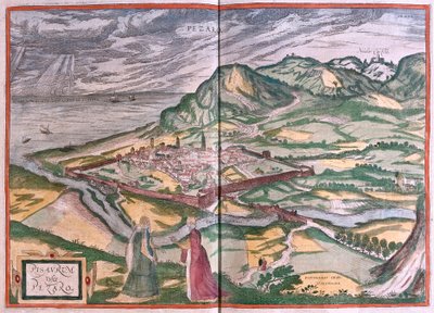Pesaro, Italien) (gravyr av Franz Hogenberg