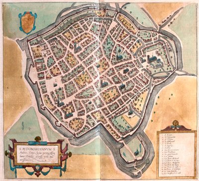St. Omer, Frankrike av Franz Hogenberg