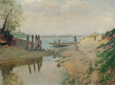 På Donau nära Greifenstein av Franz Horst