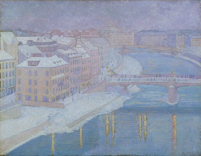 Vid landstigningen vid Donau av Franz Jaschke