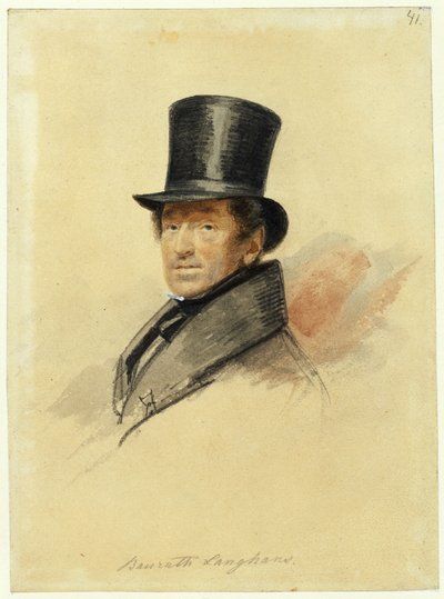 Carl Ferdinand Langhans av Franz Krüger