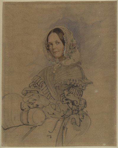 Hedwig von Olfers av Franz Krüger