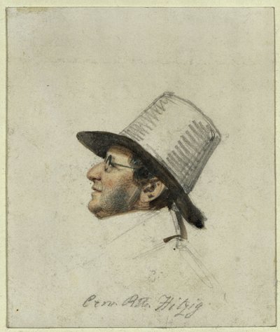 Julius Eduard Hitzig av Franz Krüger