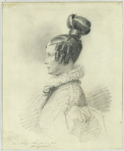 Kejsarinnan Alexandra Fjodorovna av Franz Krüger