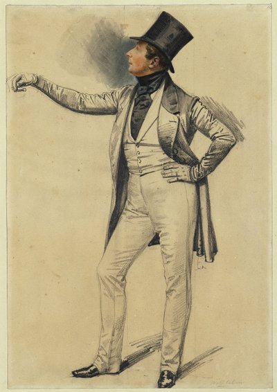 Kammarherre von Witzleben av Franz Krüger