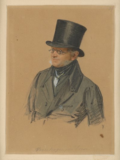 Karl August Varnhagen von Ense av Franz Krüger