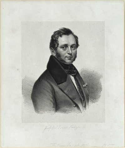 Självporträtt av Franz Krüger
