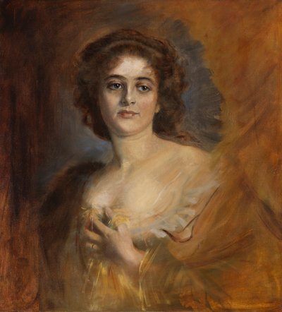 Lolita Gräfin von Zeppelin, ca. 1900 von Franz von Lenbach