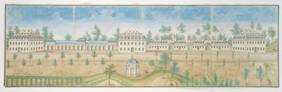 Wilhelmsbad (wc & penna på papper) av Franz Ludwig Cancrin