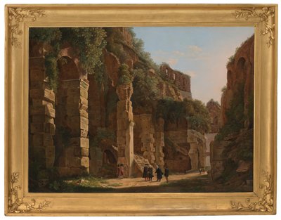 Inne i Colosseum av Franz Ludwig Catel