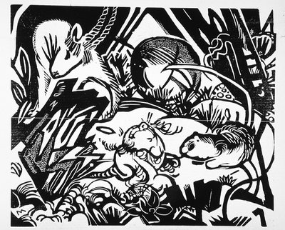 Djurlegend av Franz Marc