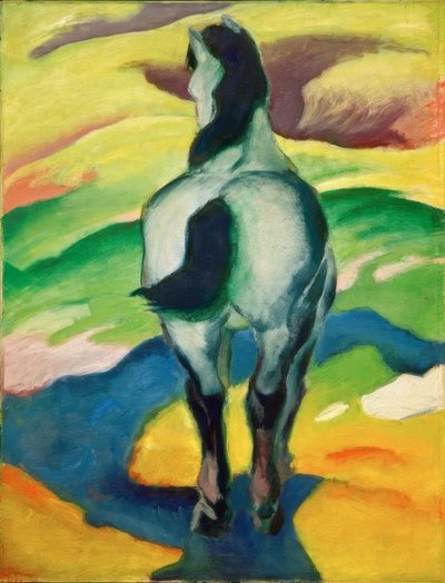 Blå häst II av Franz Marc