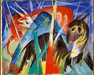 Fairy Djur av Franz Marc