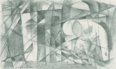 Franz Marc - Skissbok från fältet - Blad 14 av Franz Marc