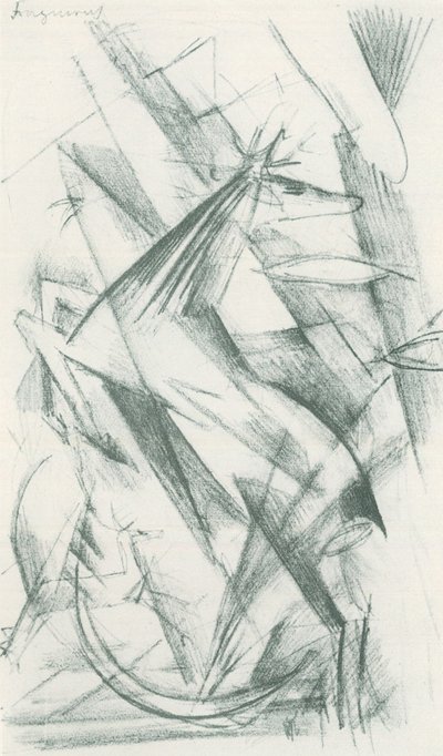 Franz Marc - Skissbok från fältet - Blad 22 av Franz Marc