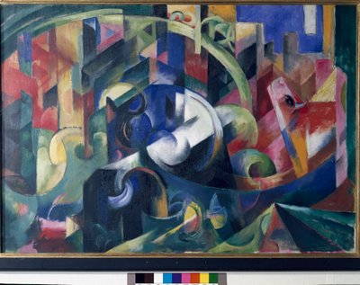Måla med oxar av Franz Marc